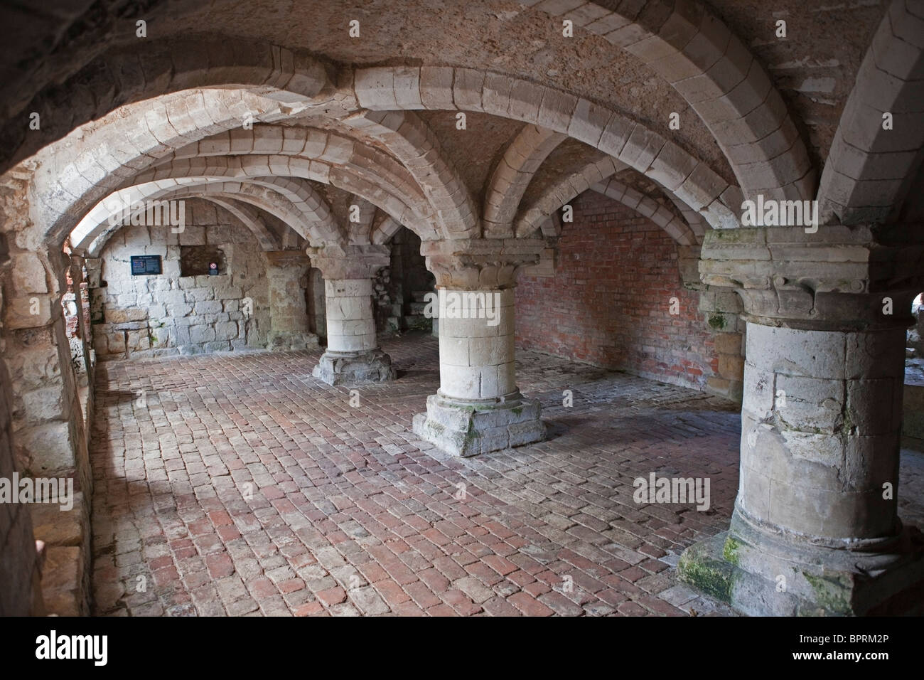 Part of the Norman House at Burton Agnes Hall in East Yorkshire Stock Photo