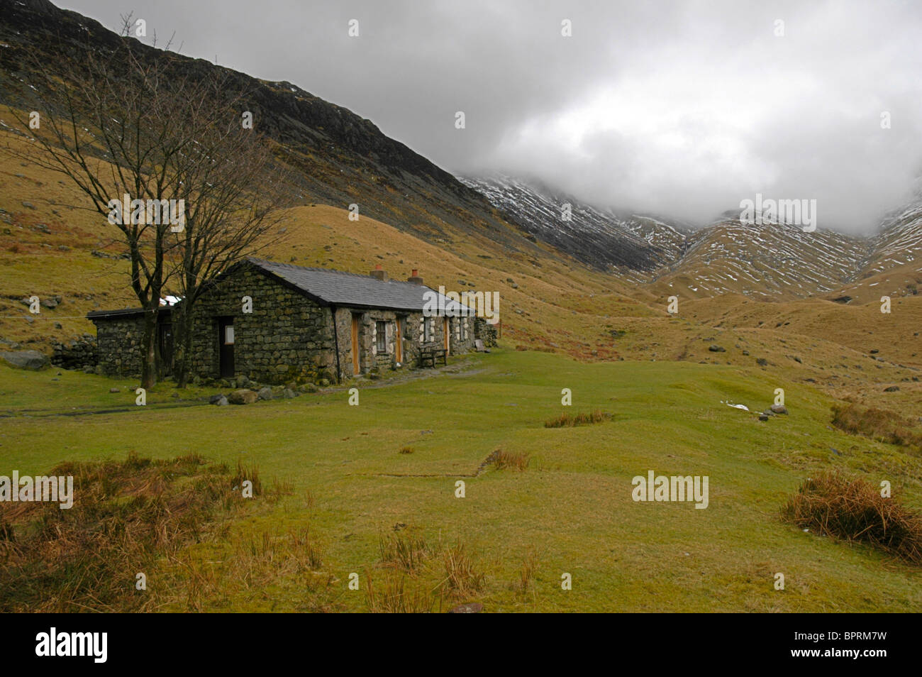 Black Sail Hut, England's most remote youth hostel Stock Photo