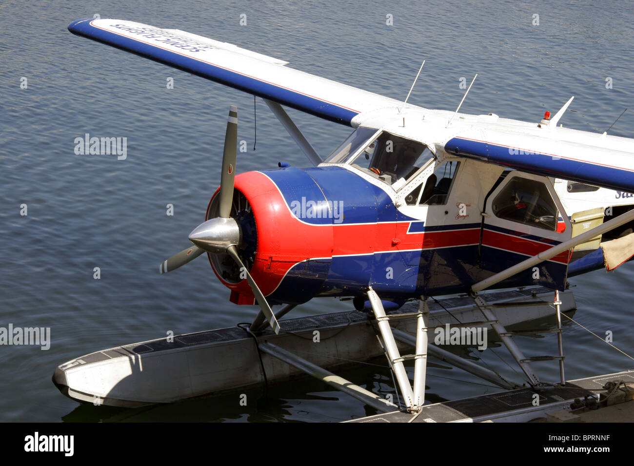 Saltspring Air Floatplane, Coal Harbour, Vancouver, British Columbia, Canada Stock Photo