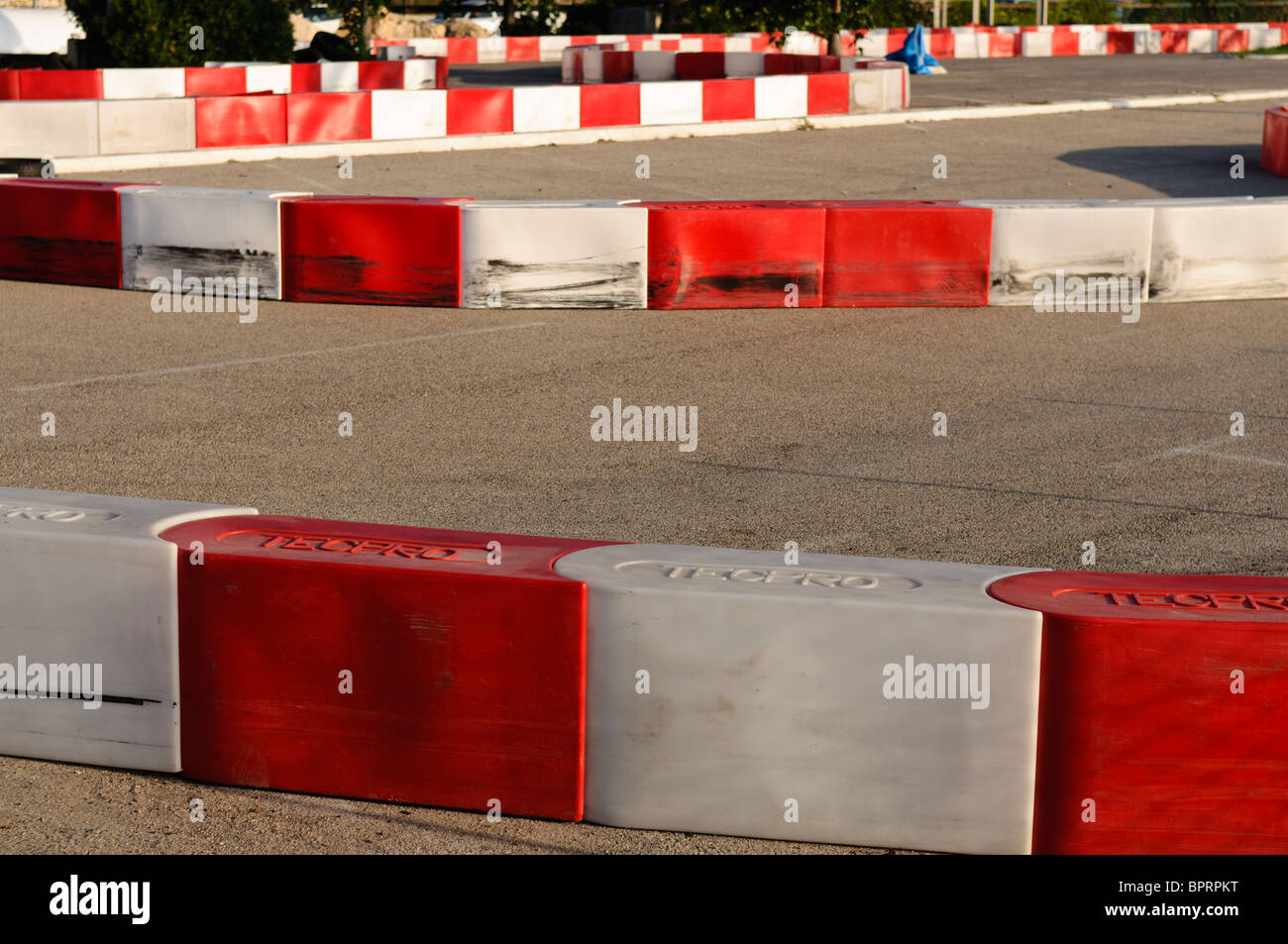 Red And White Barriers Stock Photos Red And White Barriers Stock