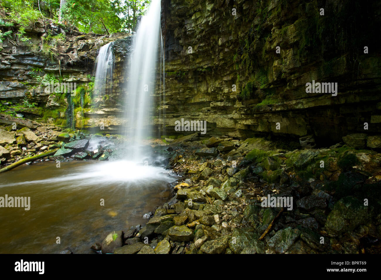 Hilton Falls Conservation Area. Milton ON Canada Stock Photo