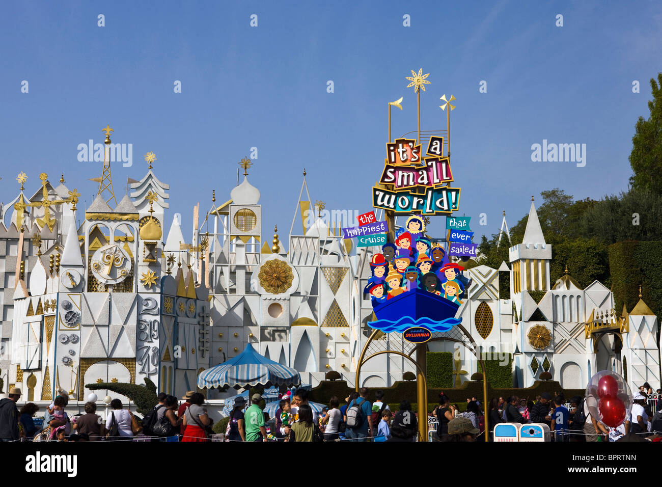 It's a Small World ride and attraction, Disneyland Resort, Anaheim, California, United States of America. Stock Photo