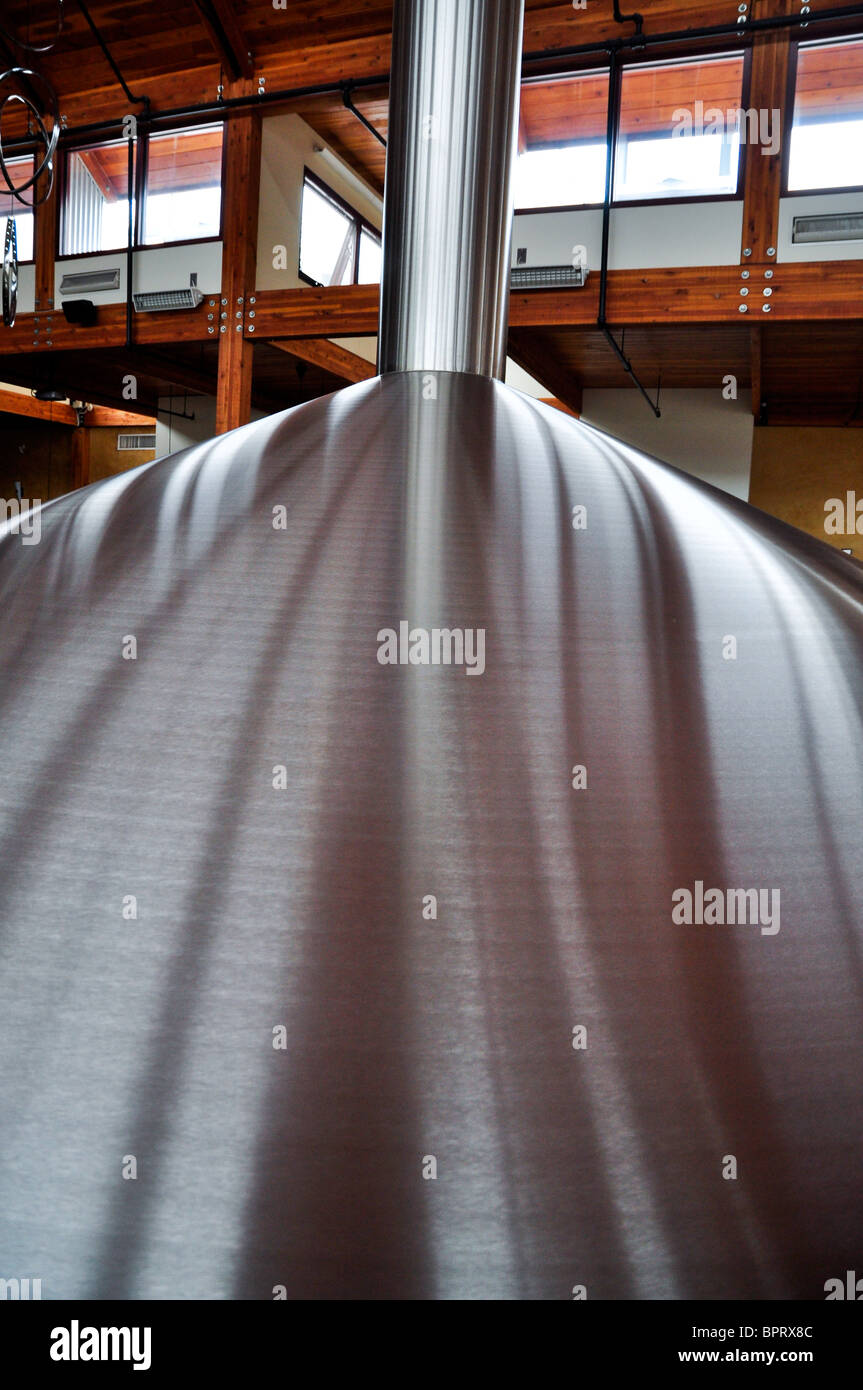 Interior shot of New Belgium Brewing Company, Fort Collins, Colorado Stock Photo