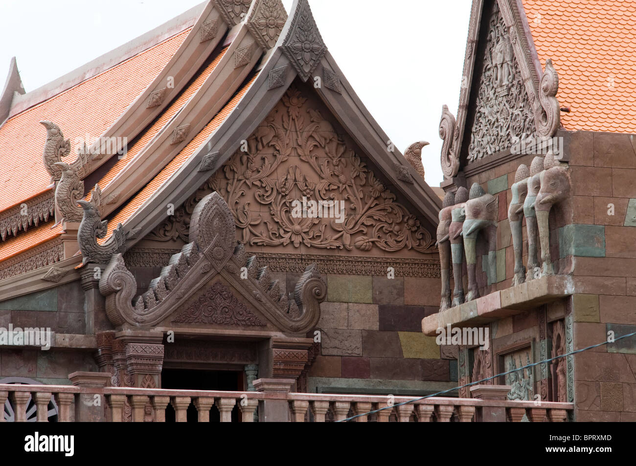 Architecture, Kompong Cham, Cambodia Stock Photo - Alamy