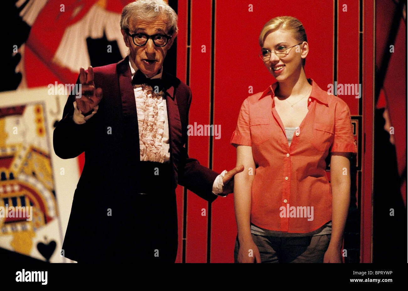 WOODY ALLEN, SCARLETT JOHANSSON, SCOOP, 2006 Stock Photo 31259586 Alamy