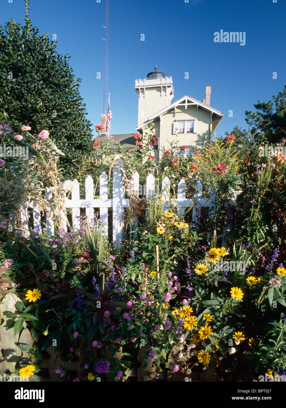 Hereford Inlet Lighthouse with the English Garden, Anglesea, North