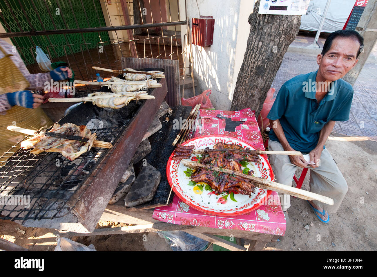 Food store, Siem Reap, Cambodia Stock Photo Alamy