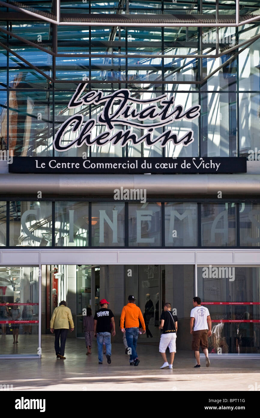 Entrance french shopping center hi-res stock photography and images - Alamy