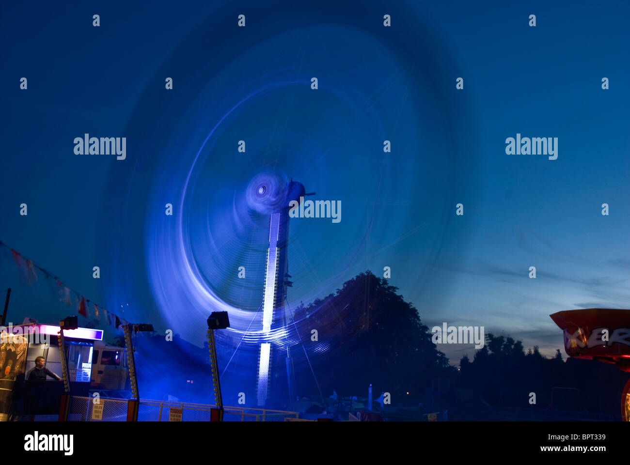 Spinning Fair Ground Ride High Resolution Stock Photography and Images ...