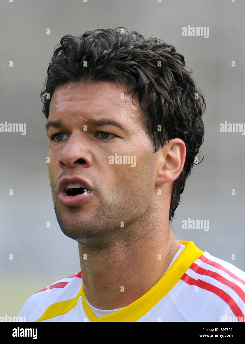 Michael Ballack Football Player For Bayer 04 Leverkusen German Bundesliga Stock Photo Alamy
