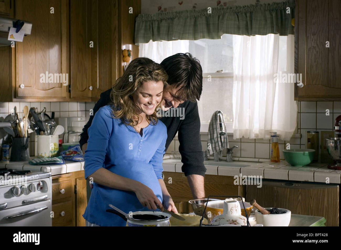 Keri Russell Nathan Fillion Waitress 2007 Stock Photo Alamy 