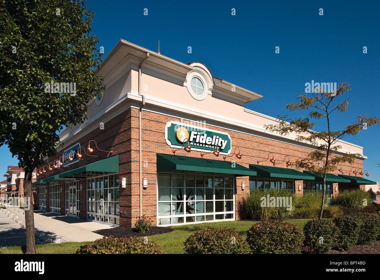 Fidelity Investments at Polaris in Columbus Ohio Stock Photo