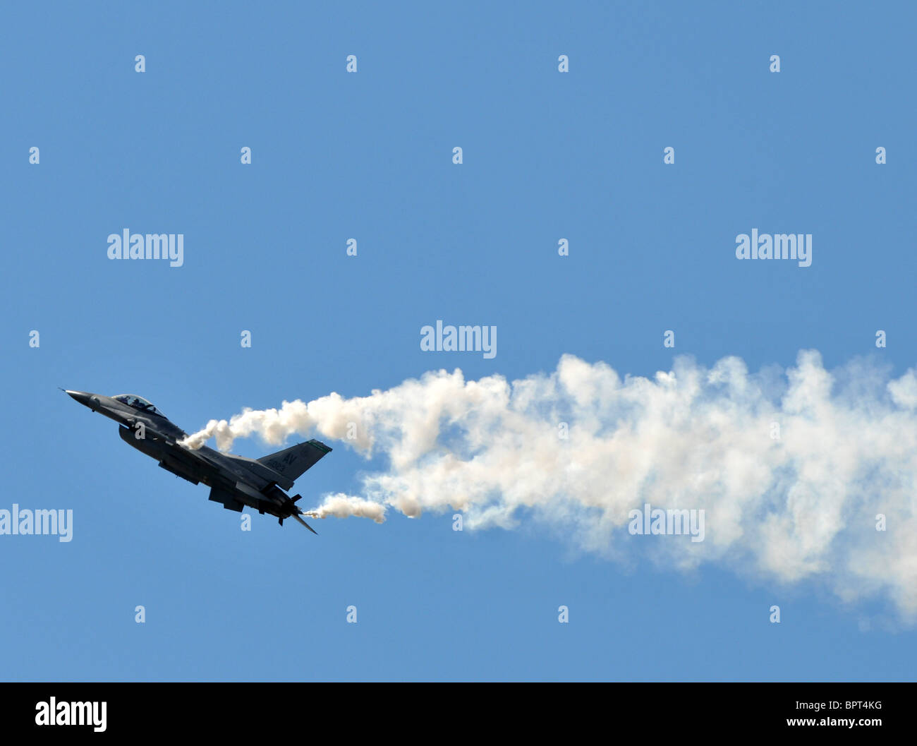 Lockheed F-16C Falcon jet fighter, F16, F-16 Stock Photo