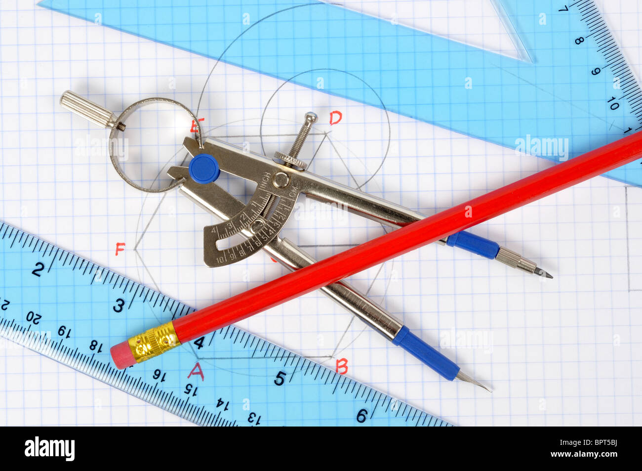 Math Compass Stock Photos & Math Compass Stock Images Alamy