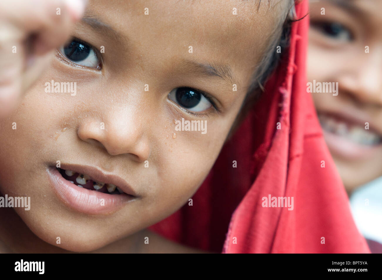 Boy in Phnom Penh, Cambodia Stock Photo