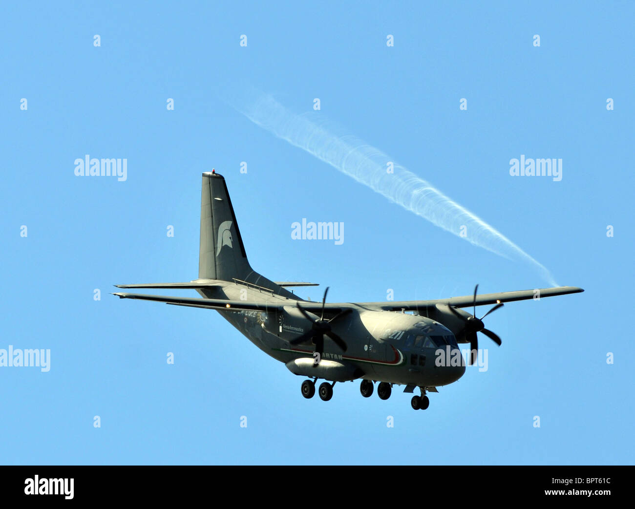 Spartan C-27J Aircraft military transport plane USAF Stock Photo