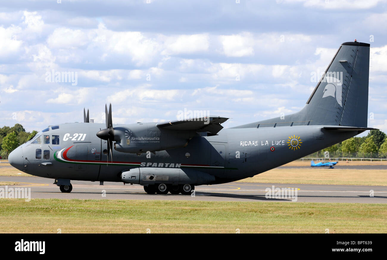 Spartan C-27J Aircraft military transport plane USAF Stock Photo