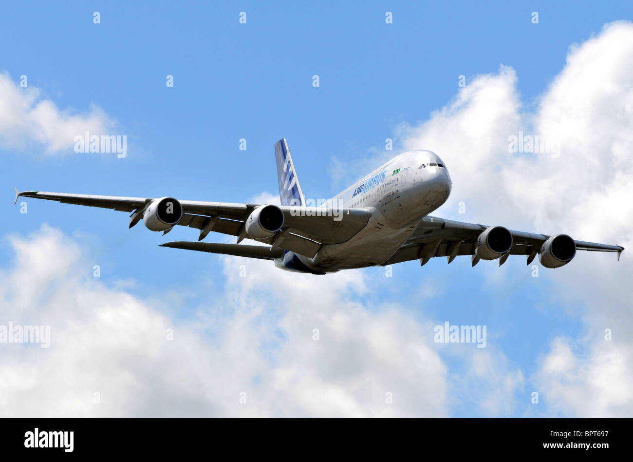 Airbus A380 Stock Photo