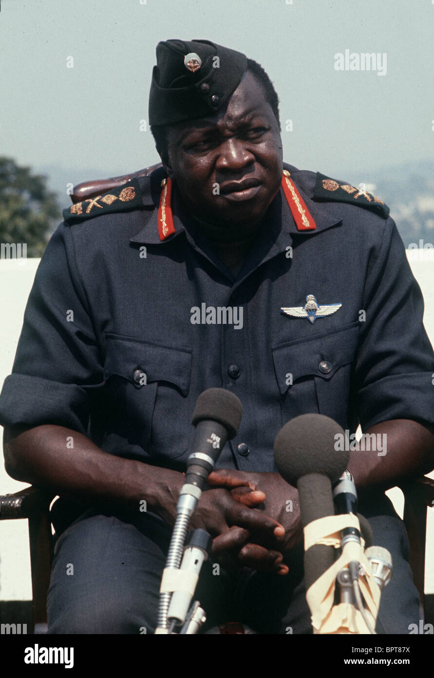 IDI AMIN PRESIDENT OF UGANDA 03 July 1978 Stock Photo - Alamy