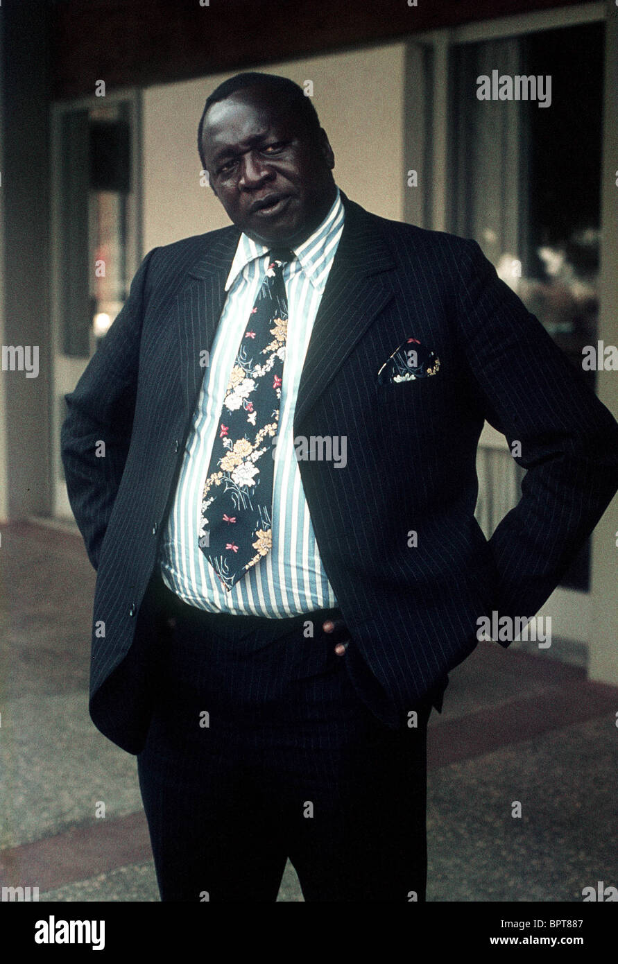 IDI AMIN PRESIDENT OF UGANDA 01 September 1979 Stock Photo Alamy