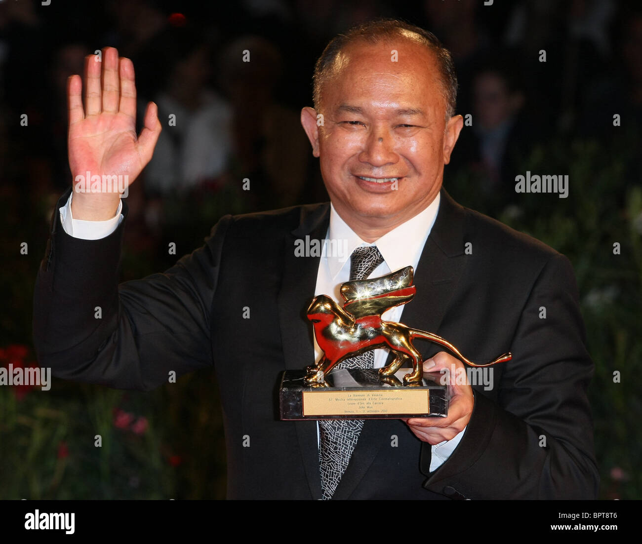 JOHN WOO JOHN WOO GOLDEN LION LIFETIME ACHIEVEMENT AWARD. 67TH VENICE