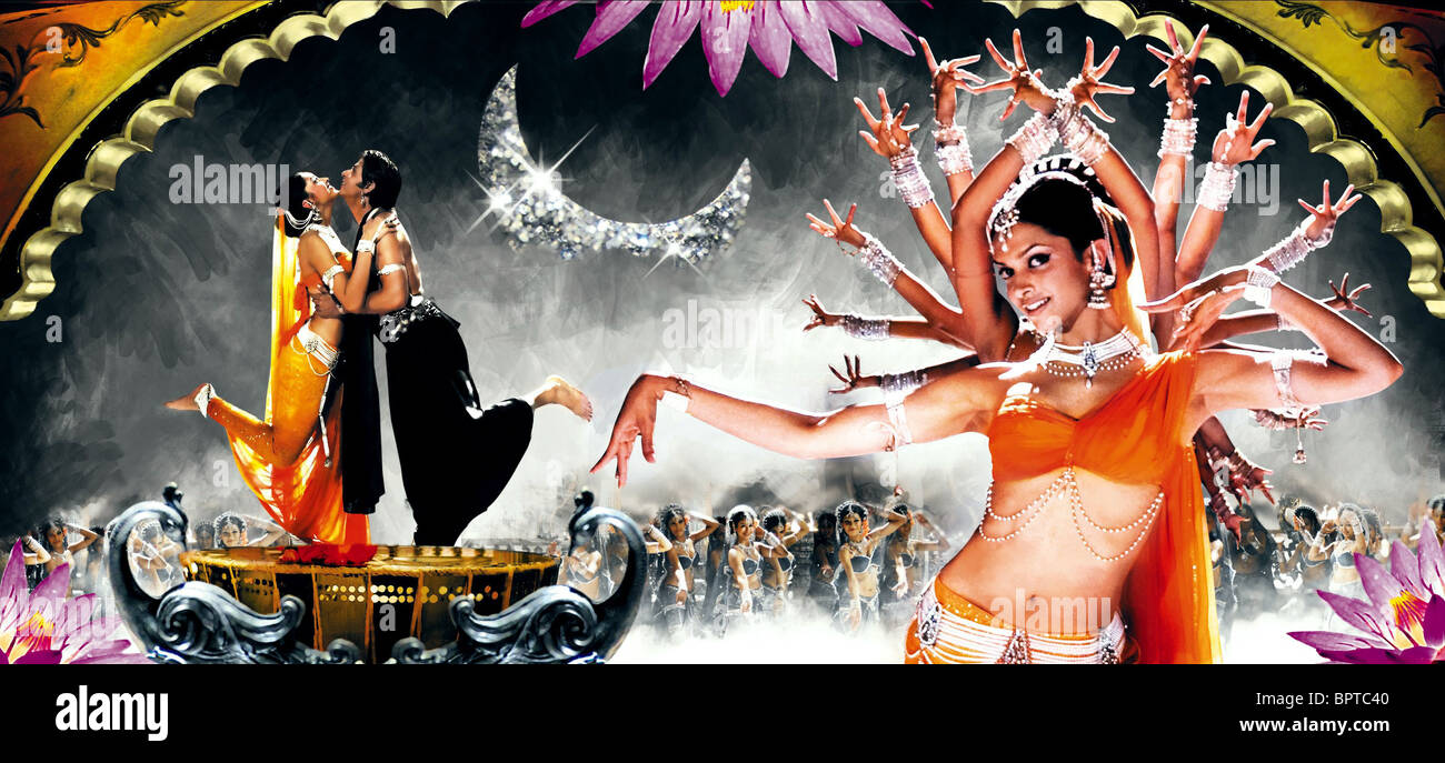 Shahrukh Khan And Deepika Padukone Om Shanti Om 2007 Stock Photo