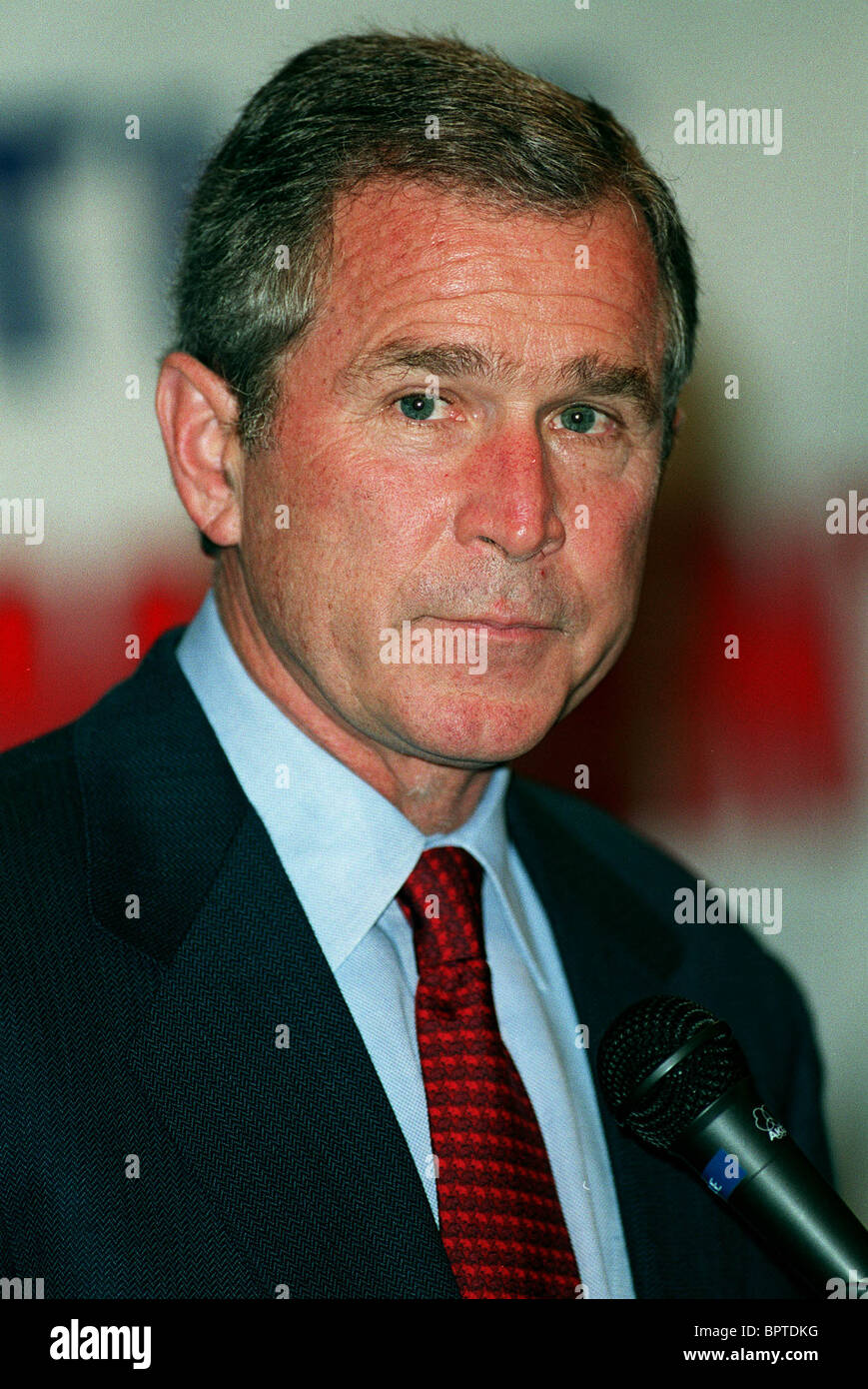 GEORGE W. BUSH GOVERNOR OF TEXAS 05 March 2000 Stock Photo