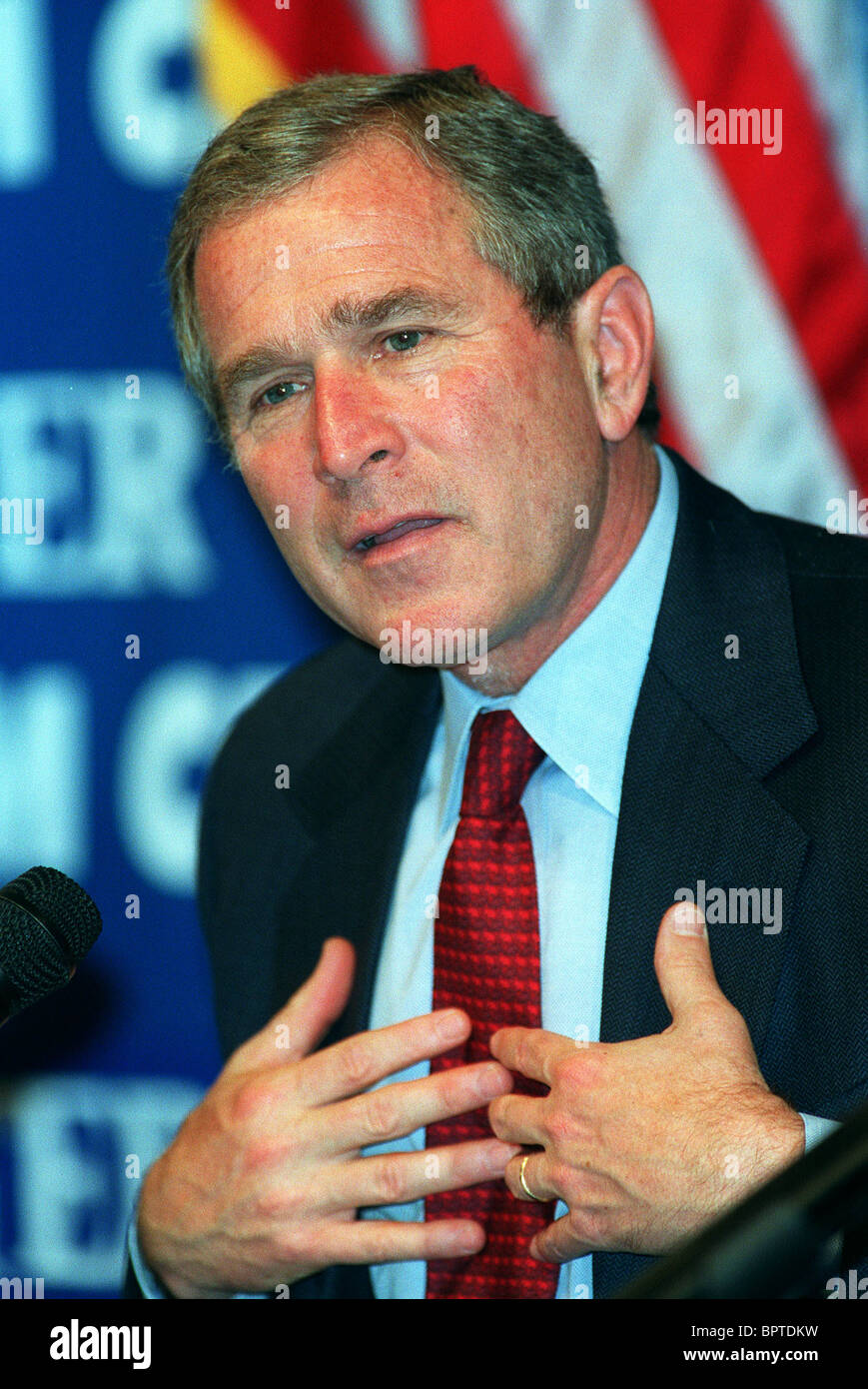 GEORGE W. BUSH GOVERNOR OF TEXAS 05 March 2000 Stock Photo - Alamy