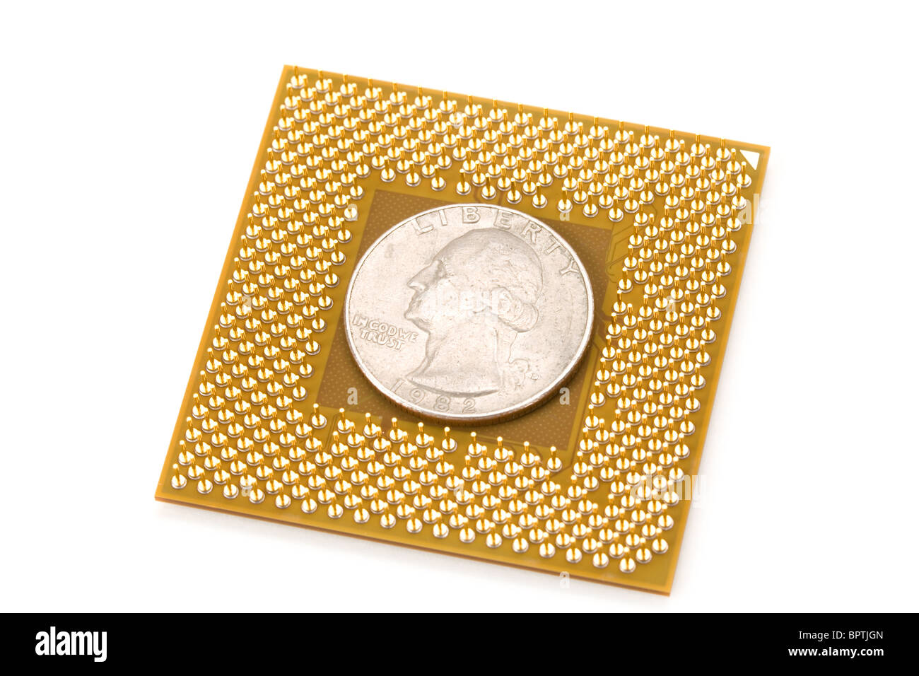 Computer CPU and dollar, concept of online Stock Photo Alamy