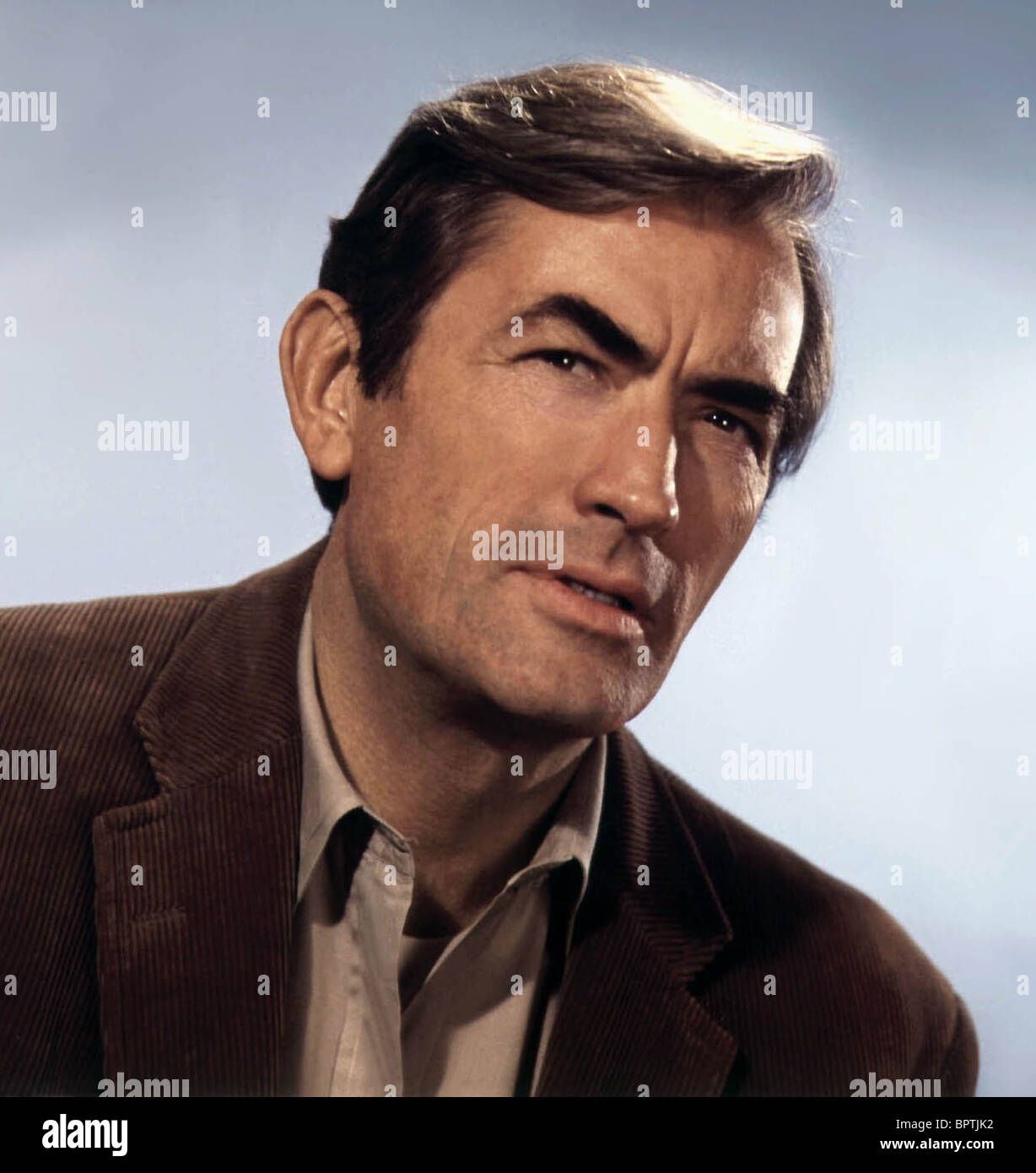 GREGORY PECK ACTOR (1968) Stock Photo