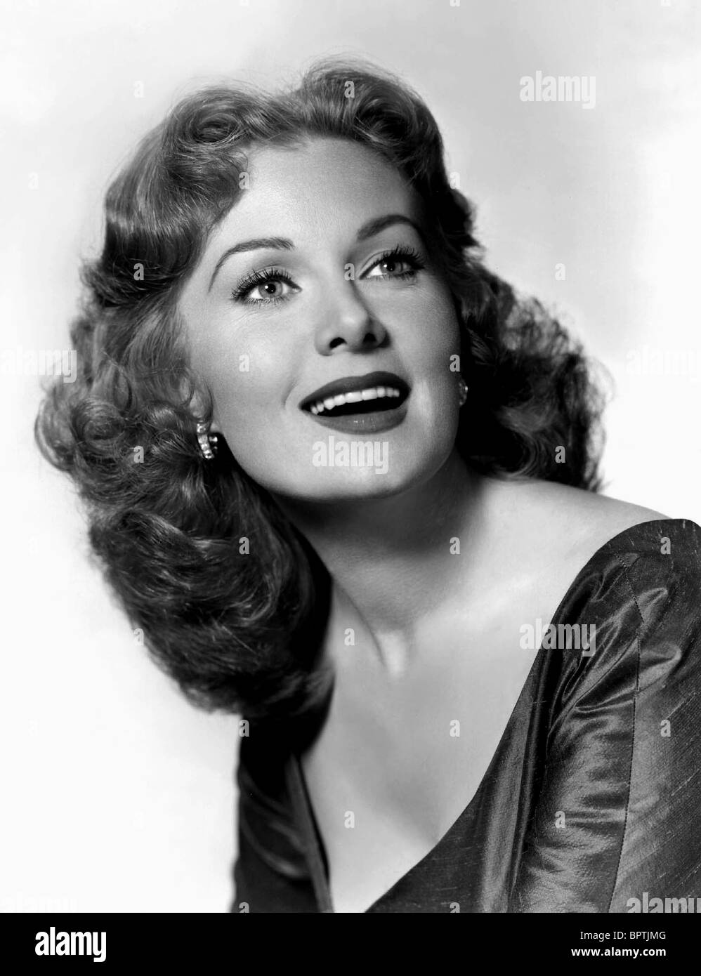 RHONDA FLEMING ACTRESS (1955) Stock Photo