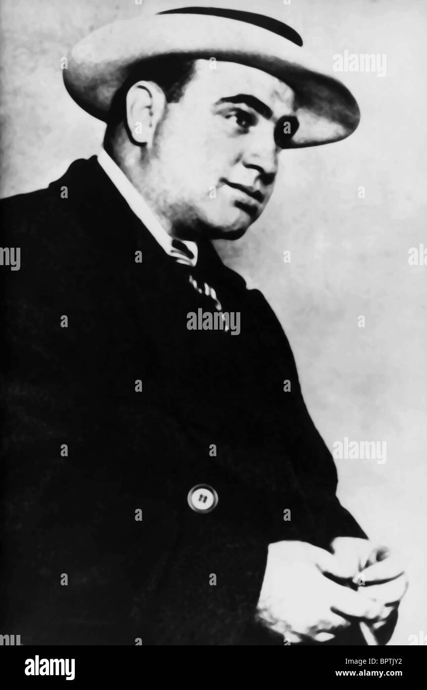 AL CAPONE GANGSTER (1935) Stock Photo