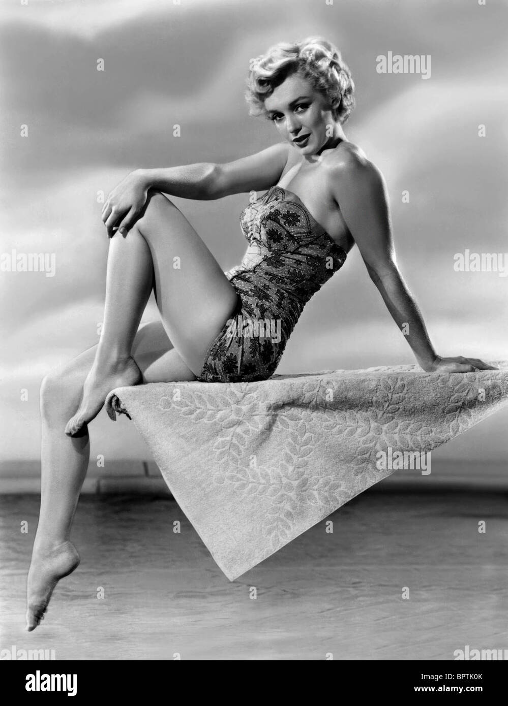 MARILYN MONROE ACTRESS (1950) Stock Photo
