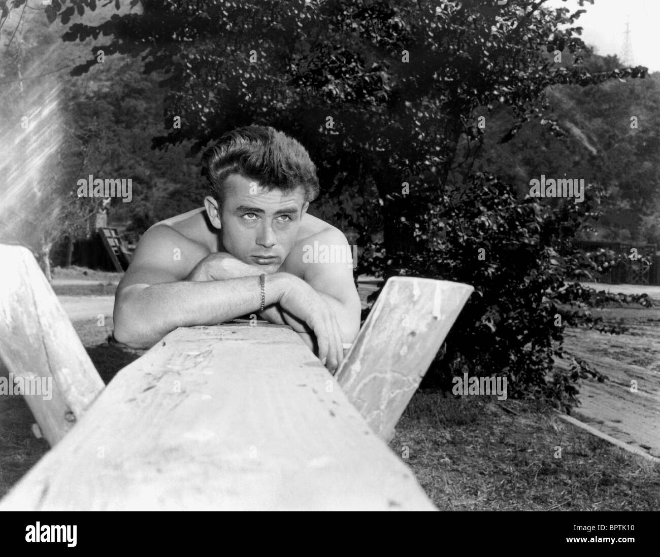 JAMES DEAN ACTOR (1955) Stock Photo