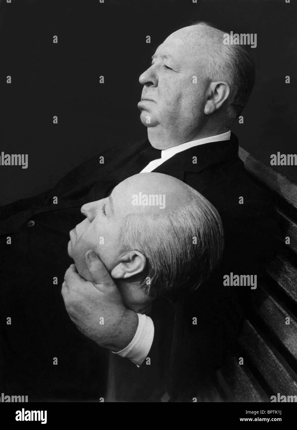 ALFRED HITCHCOCK DIRECTOR (1973) Stock Photo