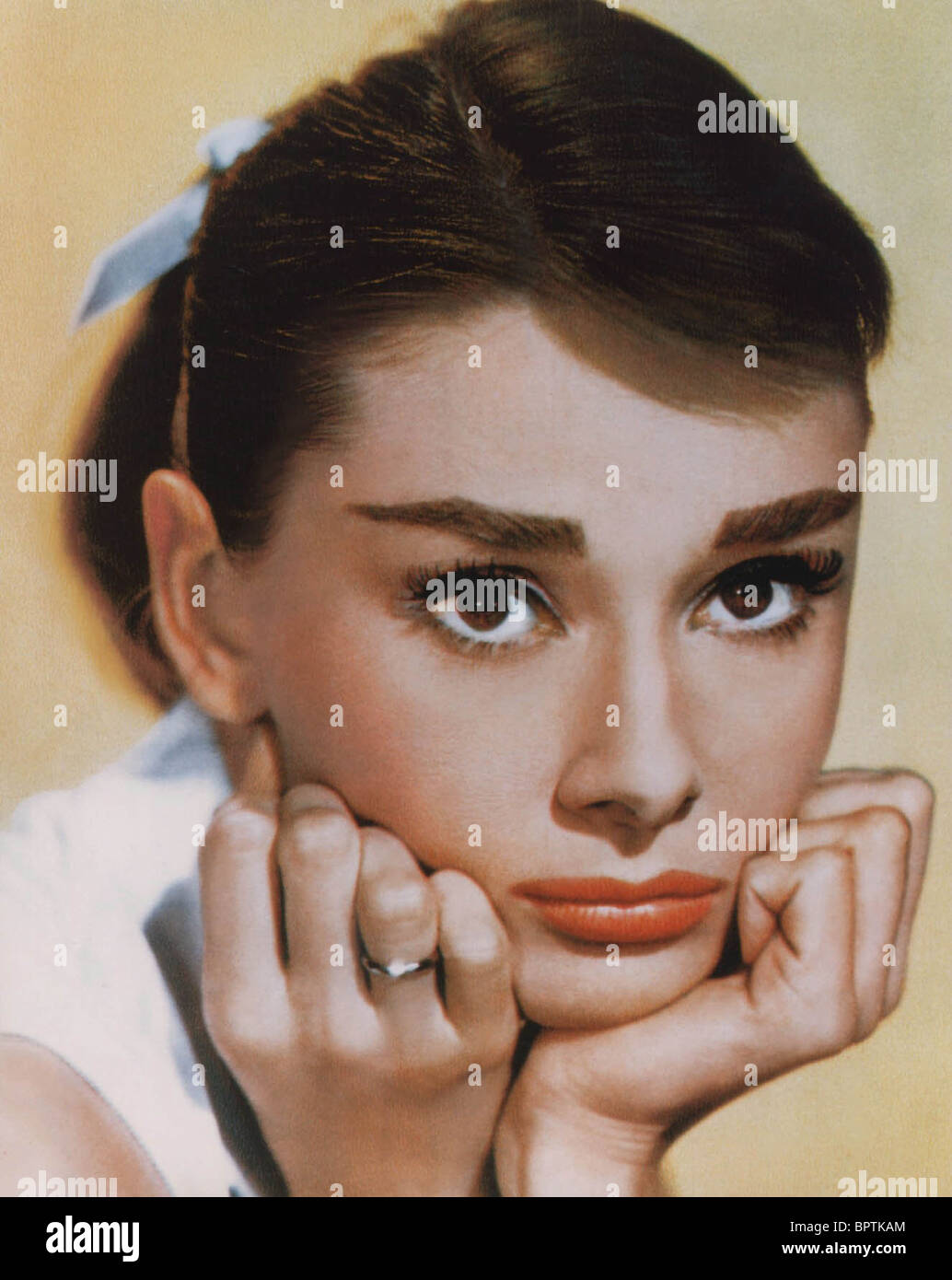 AUDREY HEPBURN ACTRESS (1961) Stock Photo