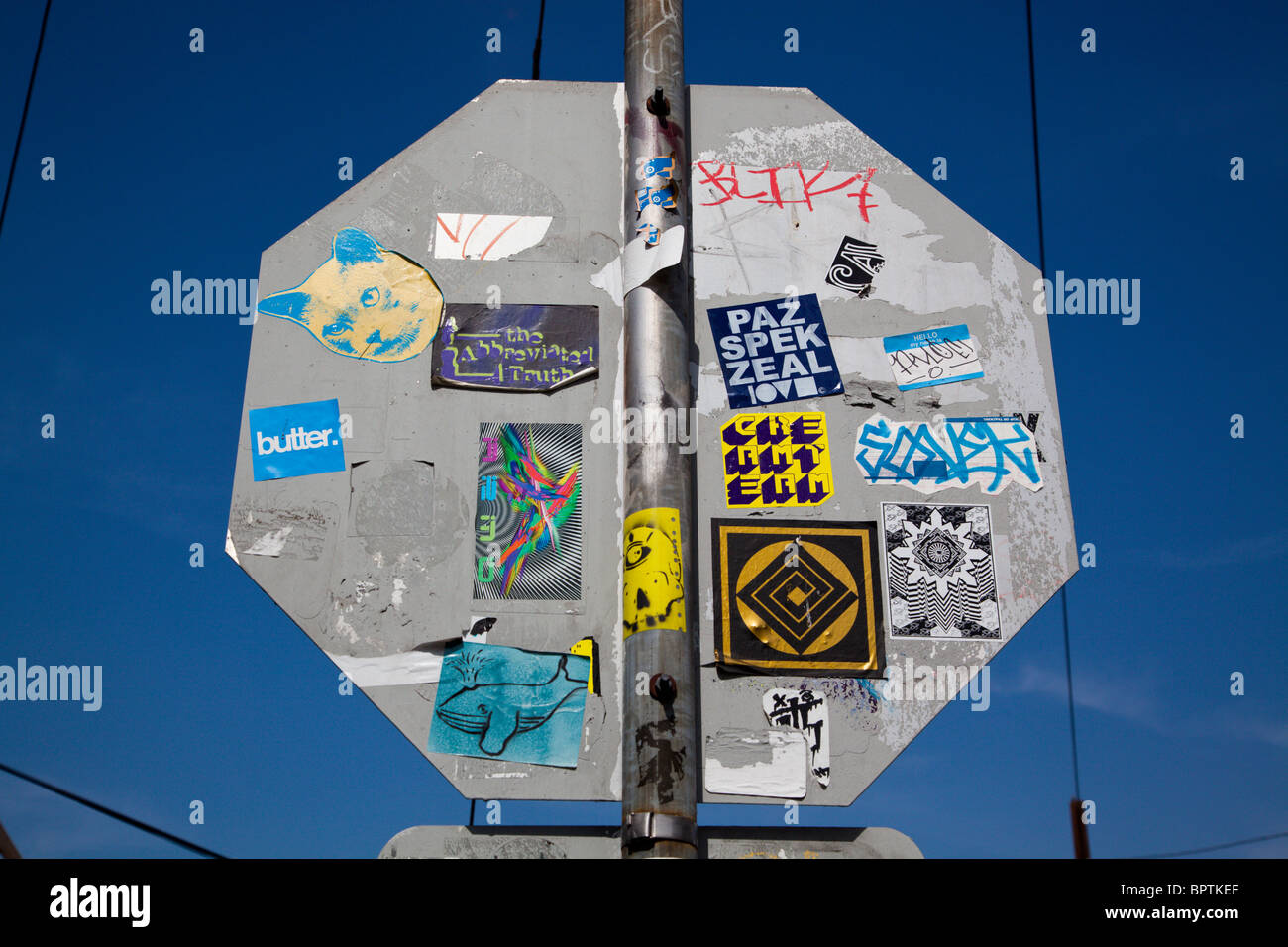 Street Art, Arts District, Los Angeles, downtown, California, United States of America Stock Photo