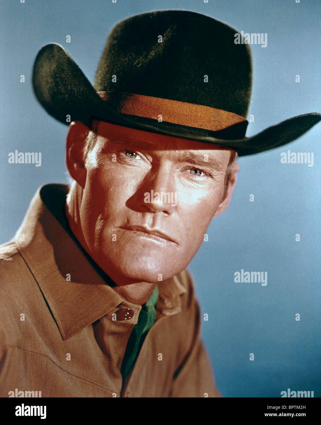 CHUCK CONNORS ACTOR (1970) Stock Photo