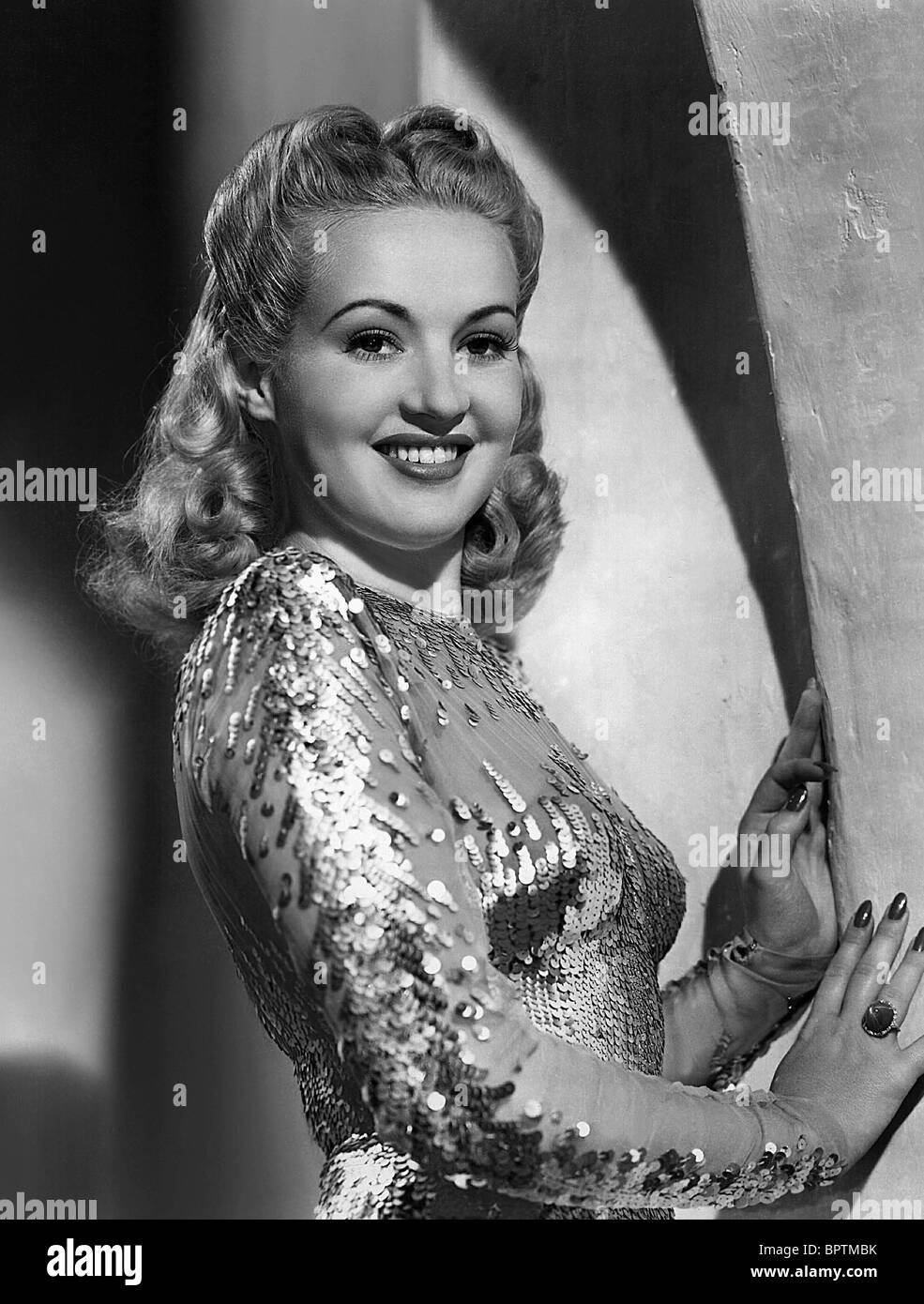 BETTY GRABLE ACTRESS (1937) Stock Photo
