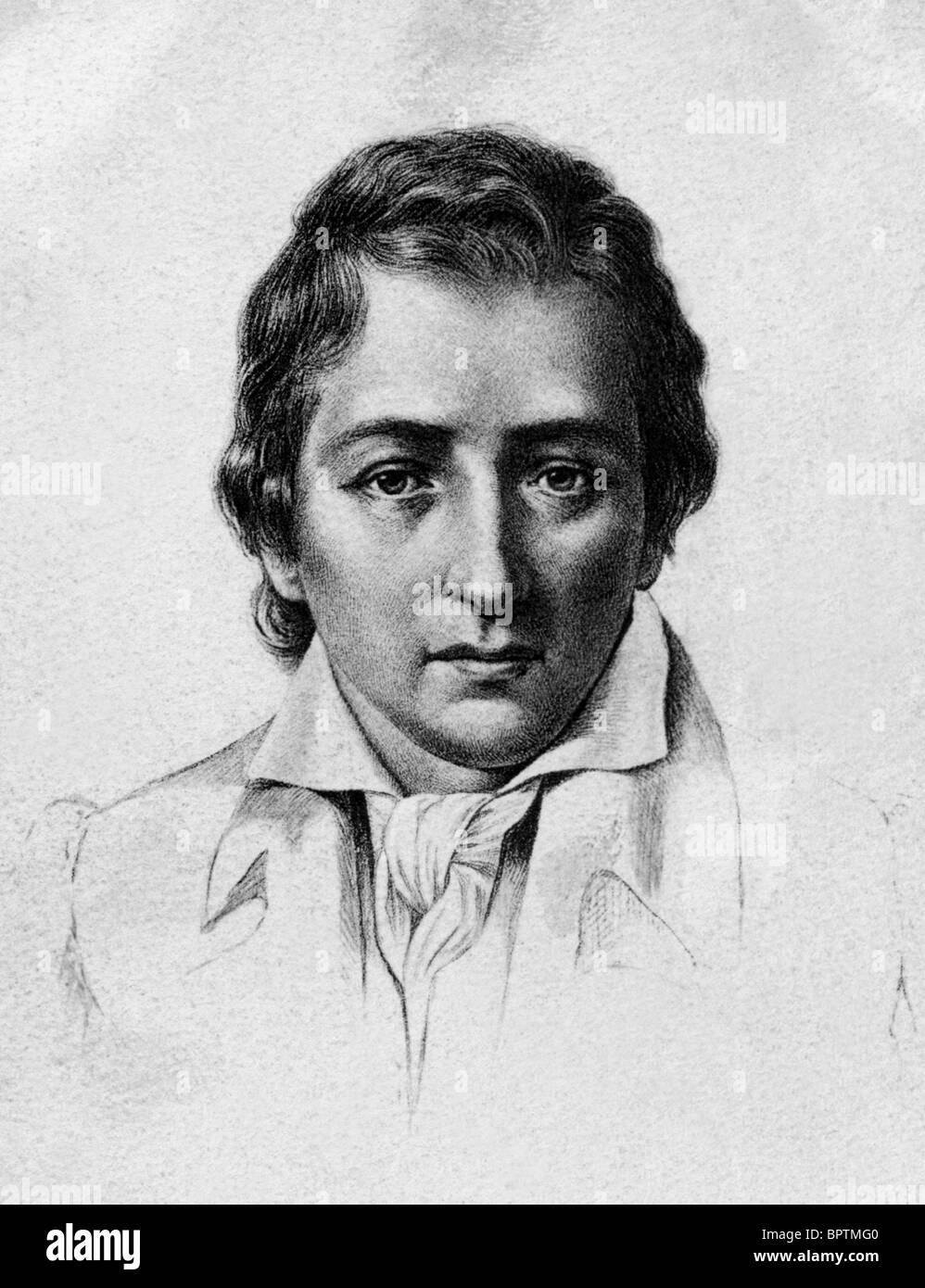 HEINRICH HEINE WRITER AUTHOR (1825) Stock Photo