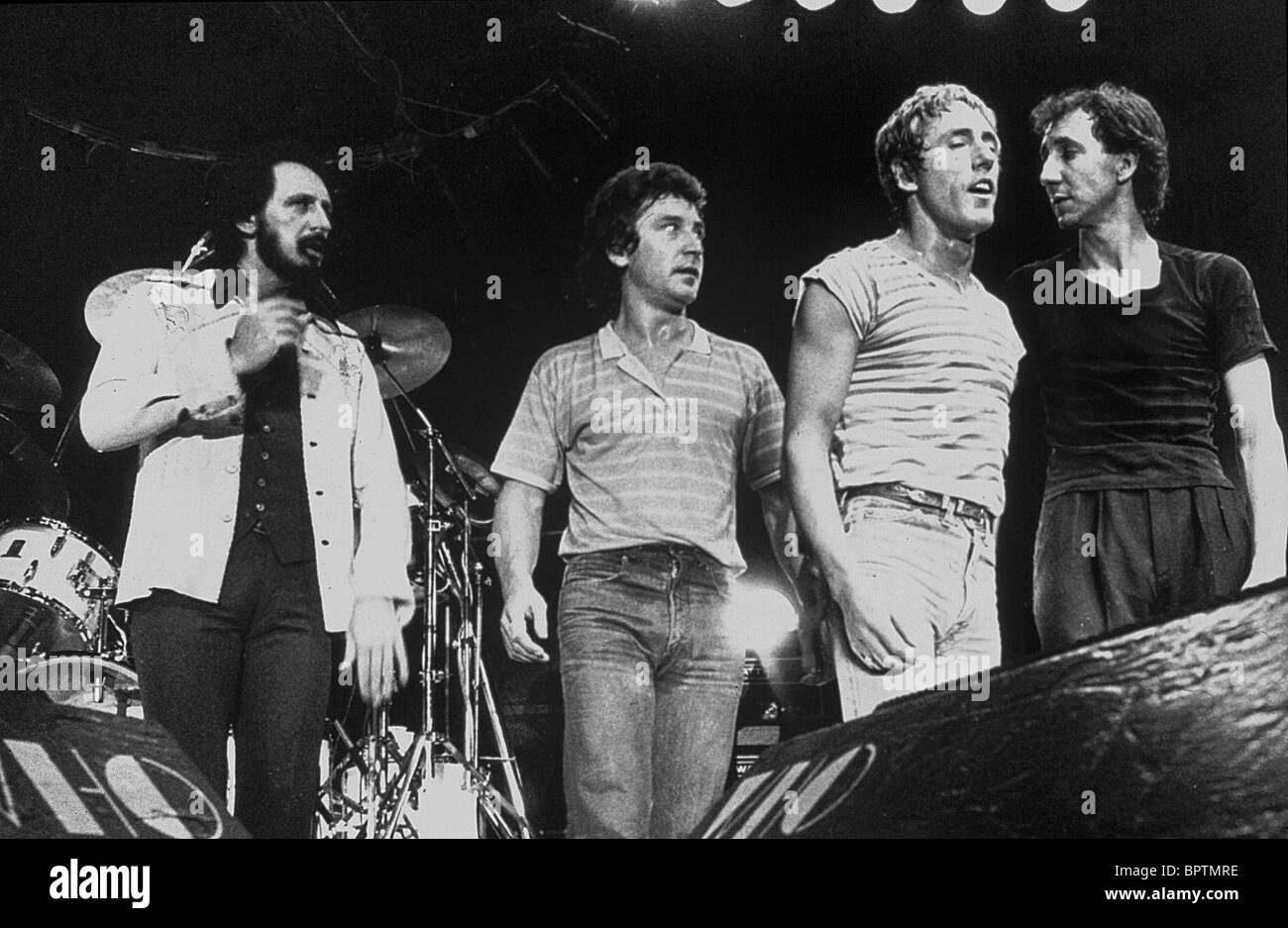 T-shirt The Who Hits Back - Roger Daltrey, John Entwistle, Keith Moon - 100% Coton, Plusieurs Tailles