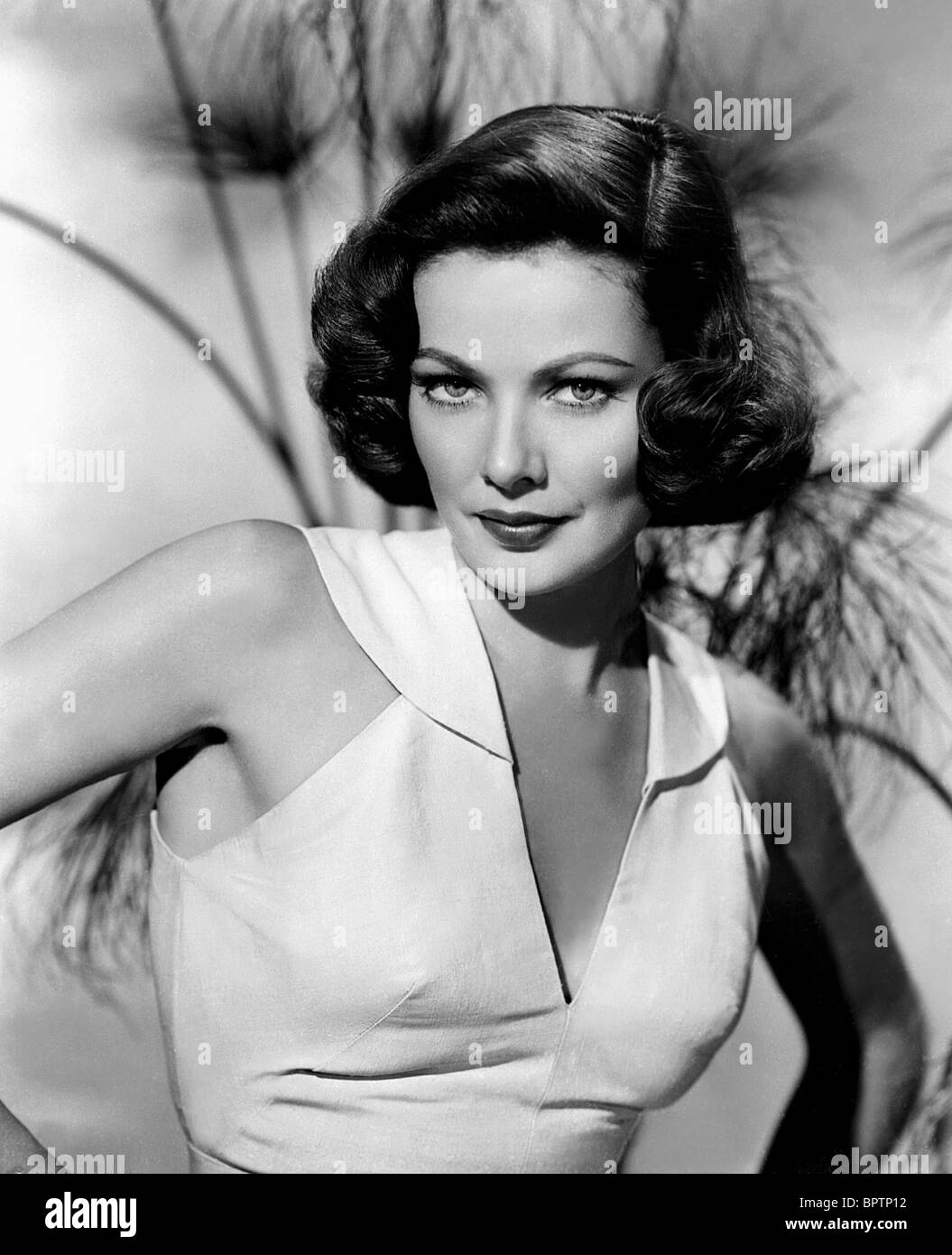 GENE TIERNEY ACTRESS (1946) Stock Photo