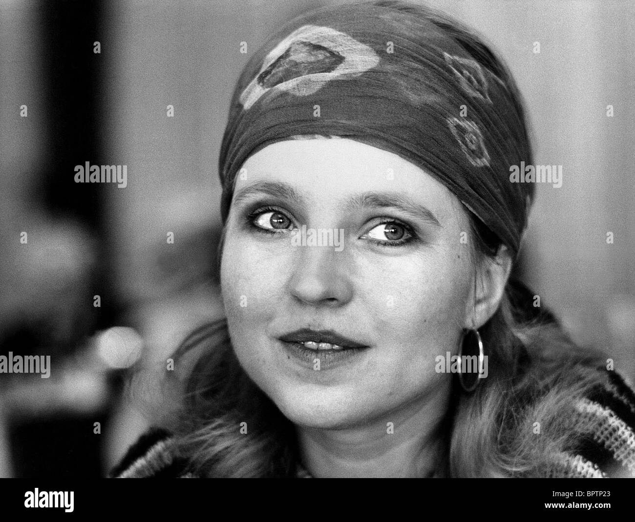 HANNA SCHYGULLA ACTRESS (1977) Stock Photo