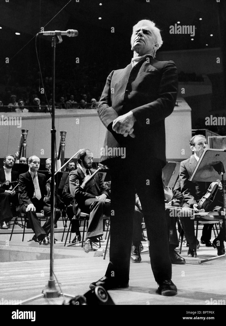 HERBERT VON KARAJAN CONDUCTOR & DIRECTOR (1968) Stock Photo