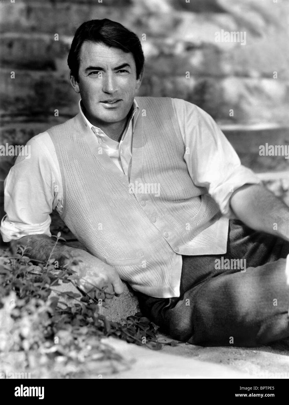 GREGORY PECK ACTOR (1960) Stock Photo