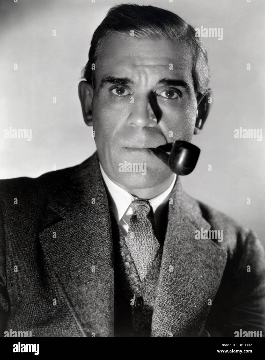 BORIS KARLOFF ACTOR (1936 Stock Photo Alamy