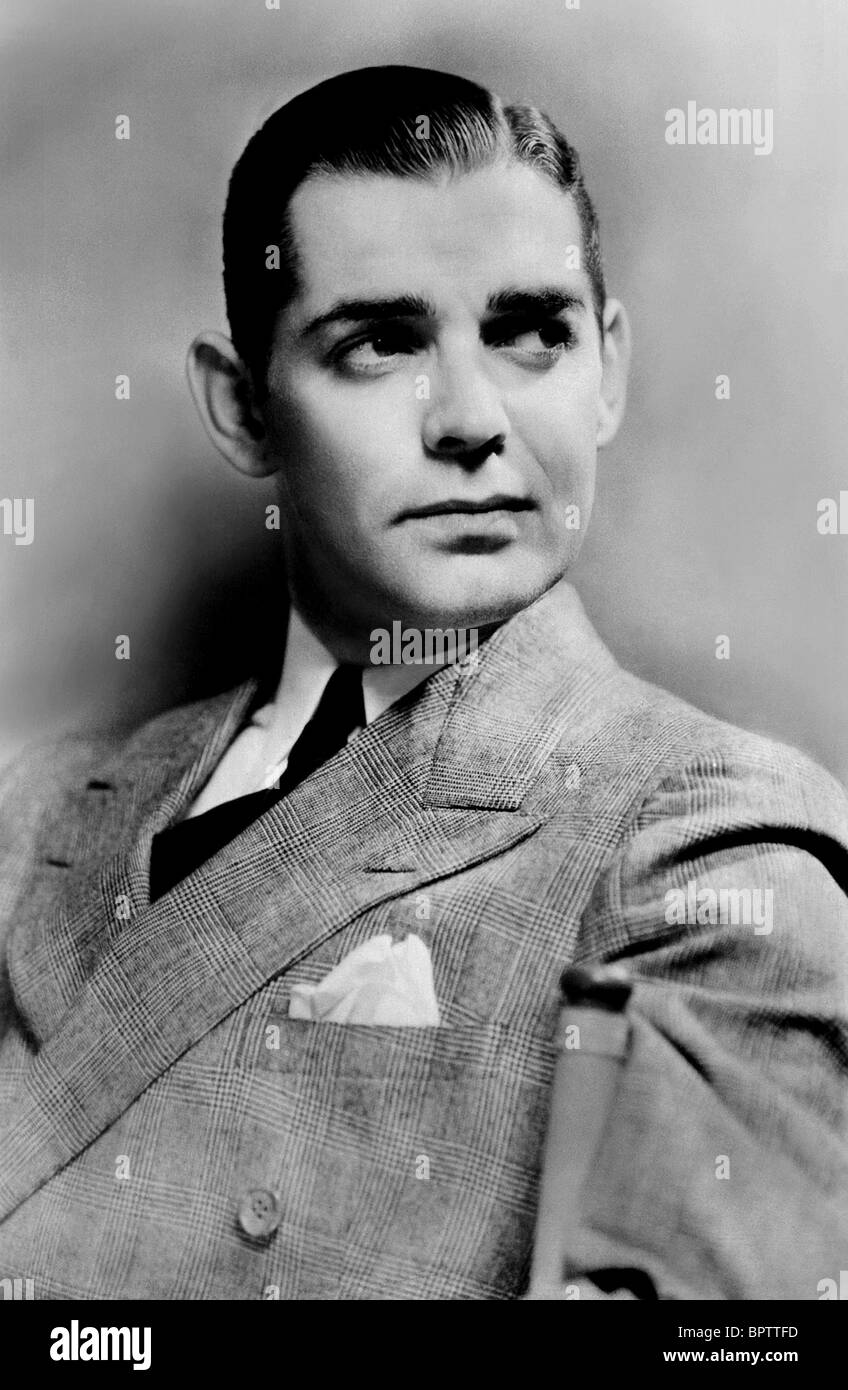 CLARK GABLE ACTOR (1926) Stock Photo