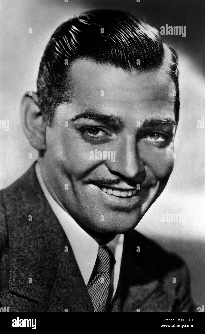 CLARK GABLE ACTOR (1932) Stock Photo