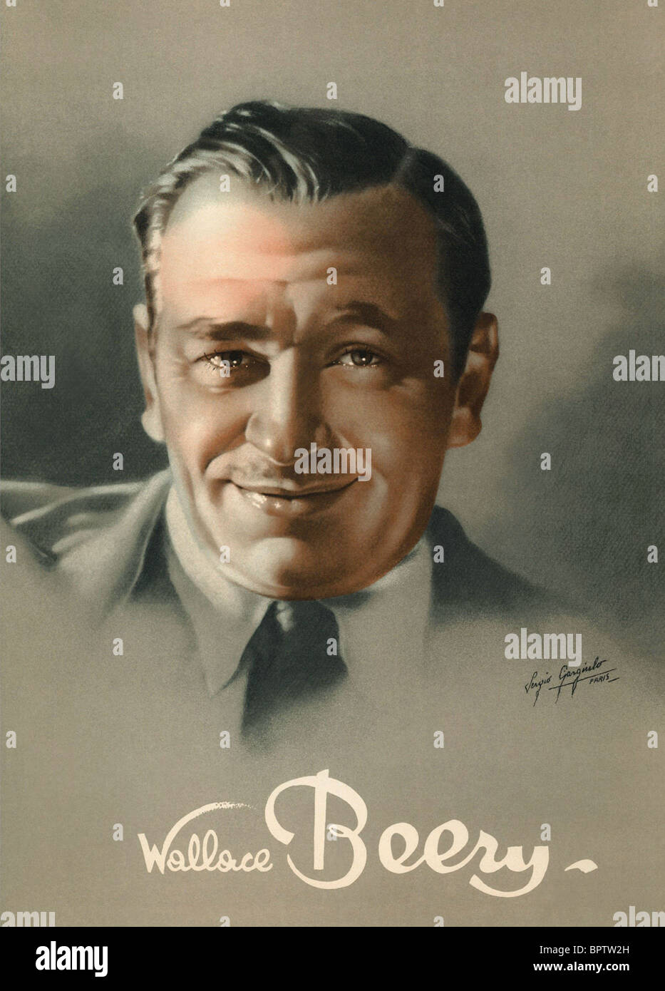 WALLACE BEERY ACTOR (1934 Stock Photo - Alamy