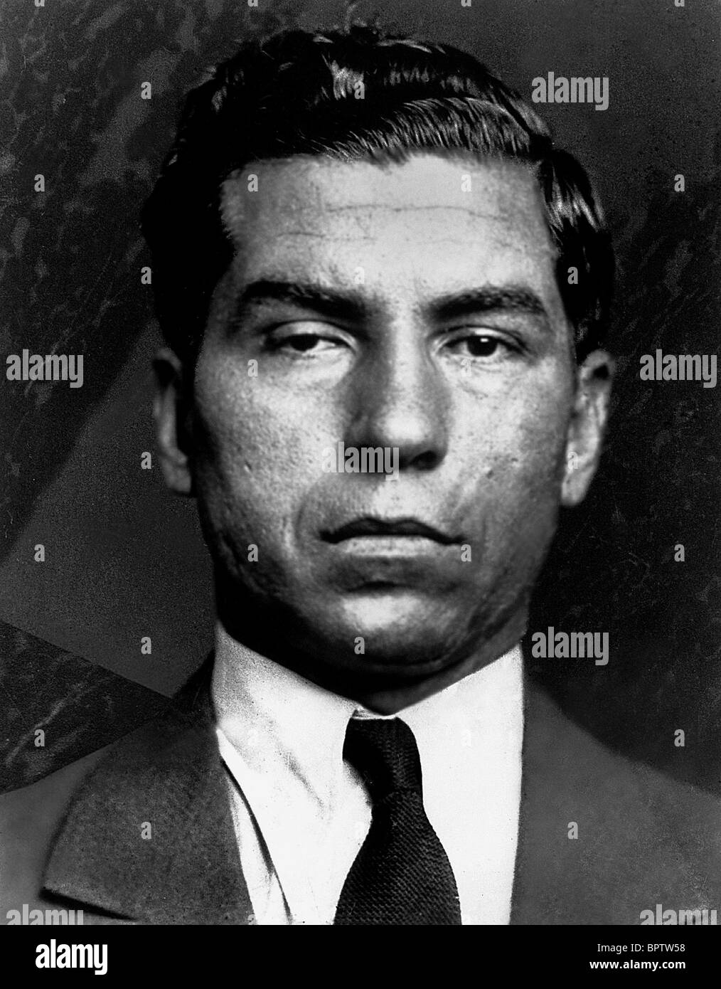 CHARLES LUCKY LUCIANO MAFIA GANGSTER (1936 Stock Photo - Alamy